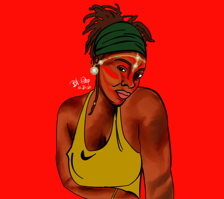 NIKKI Self- Portrait Digital Art by @NikitaSkyDraws