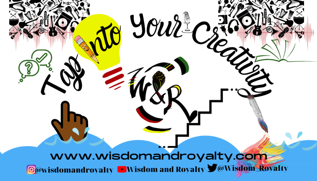 Wisdom and Royalty Business Card Design Front