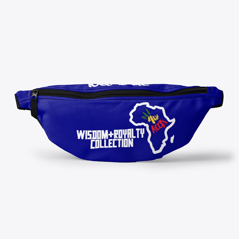 Locs is Life Fanny Pack - Dark Blue