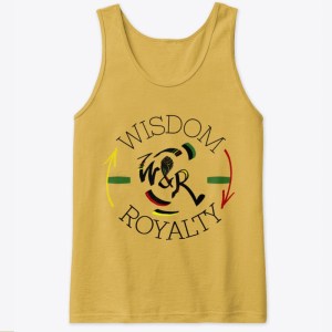 Wisdom and Royalty Classic Tank Top - Mustard