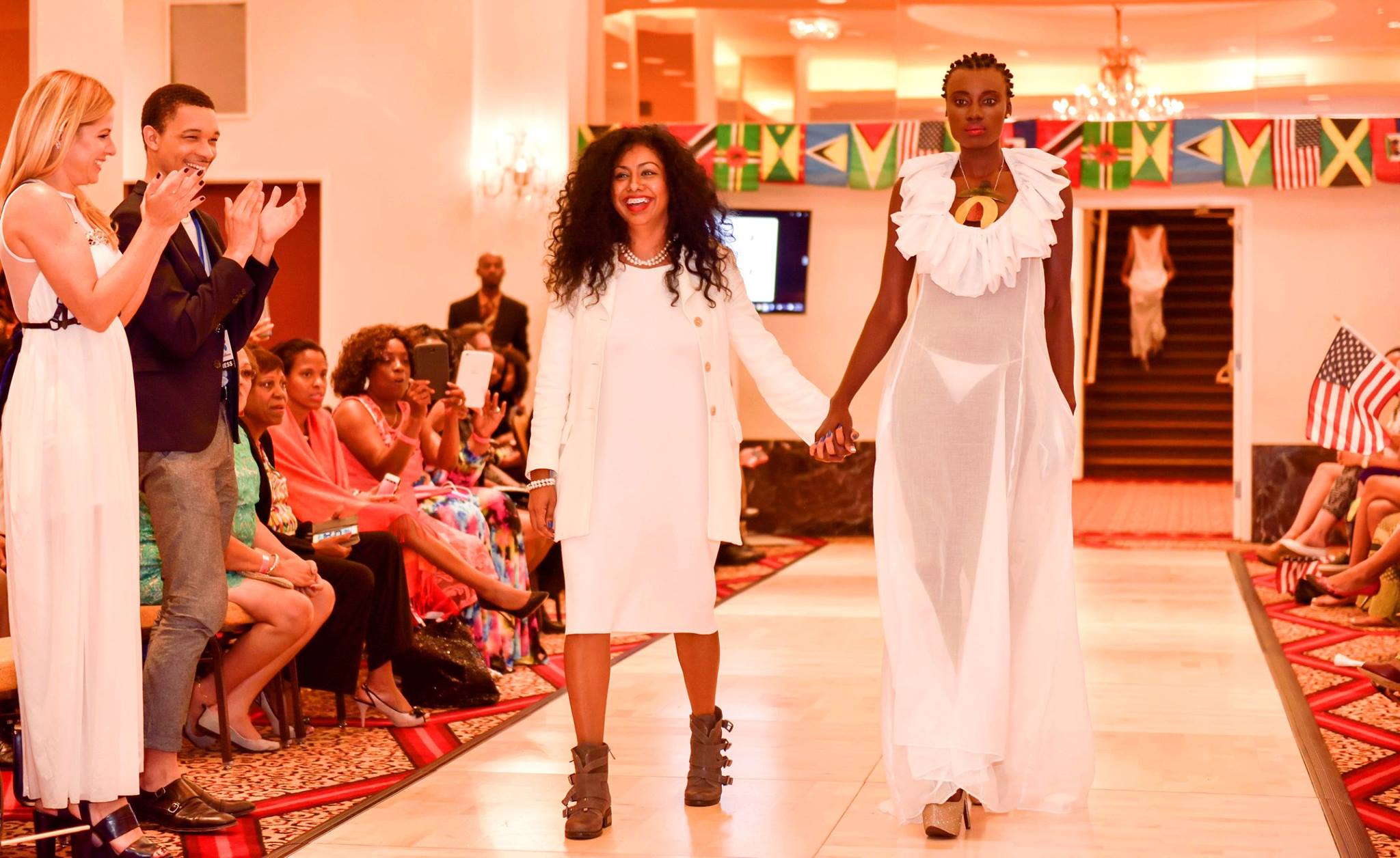 Jamaican International Model Kesha Black at Faces of Fashion Runway