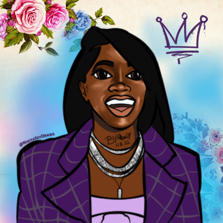 Estelle Toon Portrait Fan Art