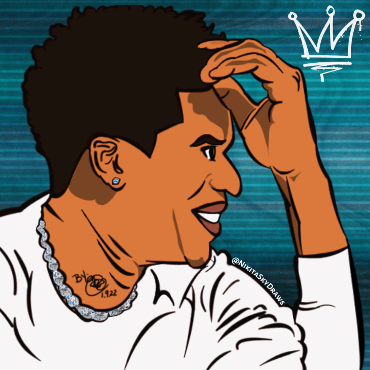Shareef O'Neal Toon Portrait Fan Art